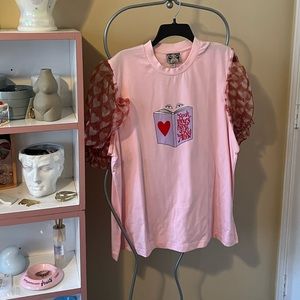 Lazy Oaf x Laura Callaghan t shirt